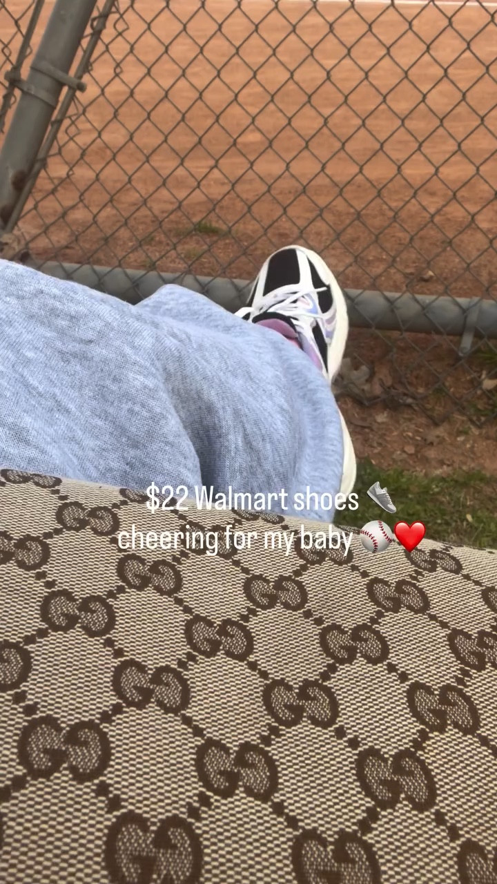 Mom life ⚾️❤️
baseball games & $22 shoes
Life after 40 😆

#MomLife #BaseballMom #BoyMom #GameDay #walmart