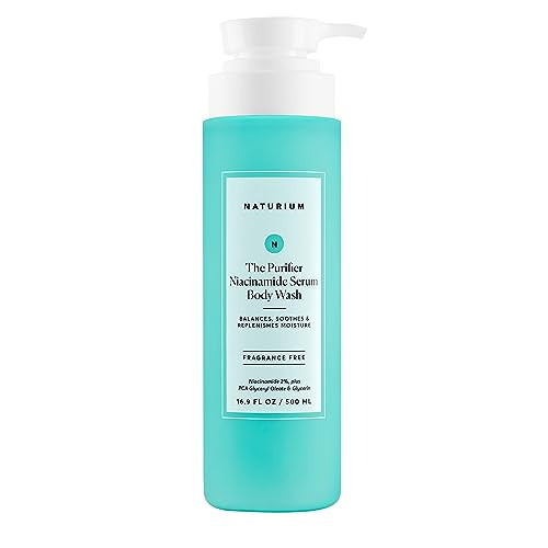 Naturium The Purifier Niacinamide Serum Body Wash, Cleansing & Hydrating Gel-Serum, Dermatologist Tested, Paraben & Cruelty Free, 16.9 oz | Amazon (US)