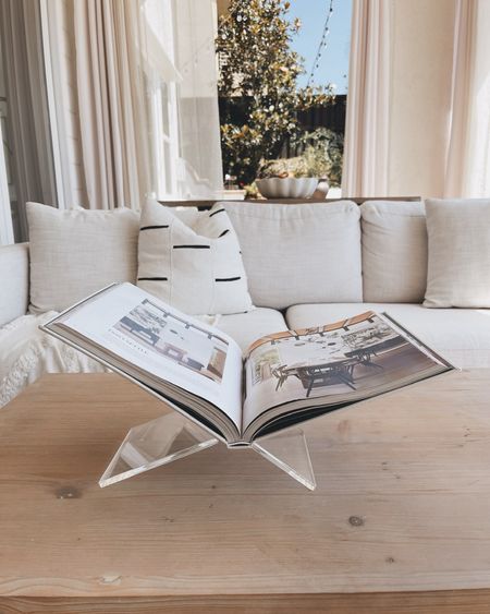 Acrylic book stand, home decor #StylinbyAylin #Aylin 

#LTKstyletip #LTKfindsunder50 #LTKhome