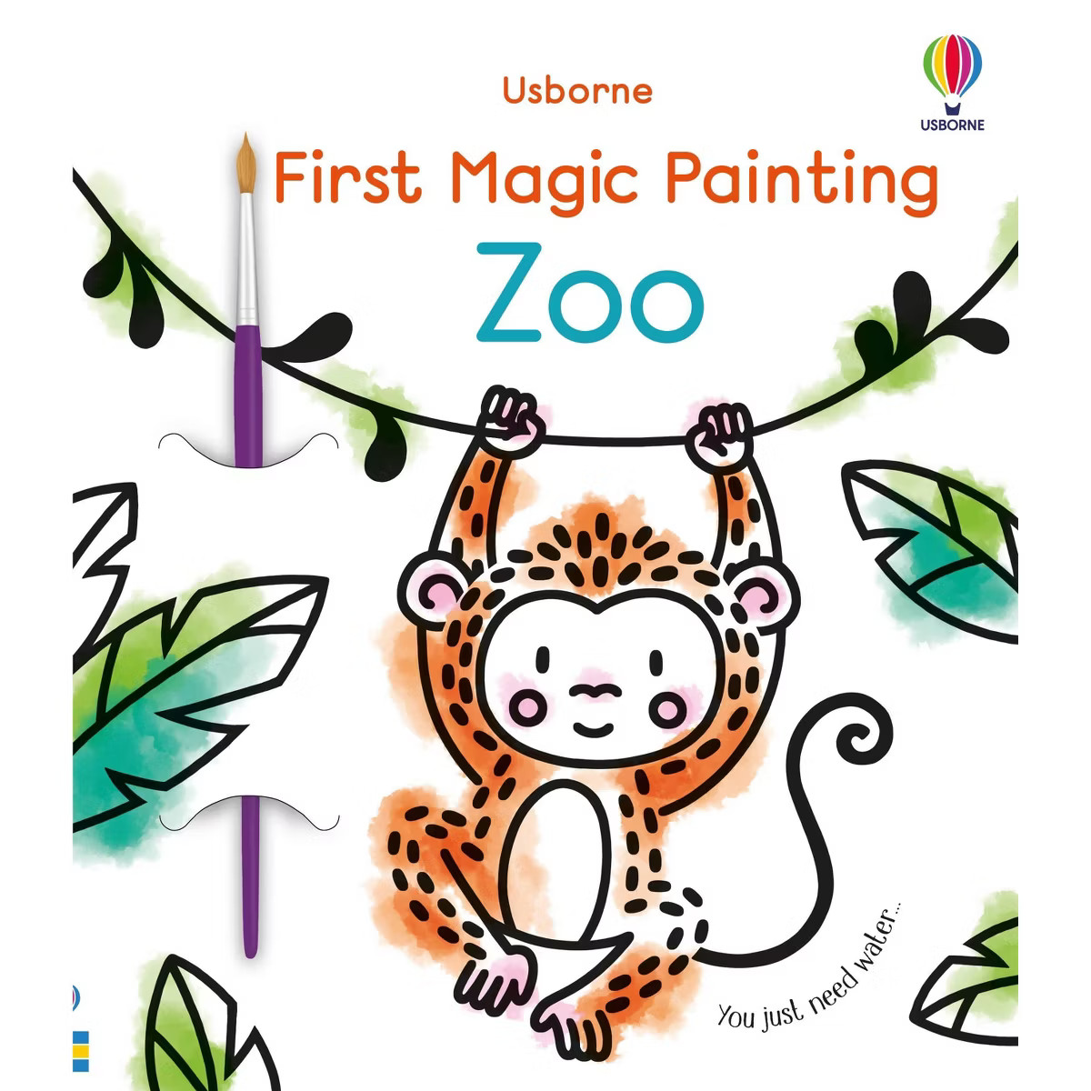 First Magic Painting Zoo - by  Abigail Wheatley (Paperback) | Target