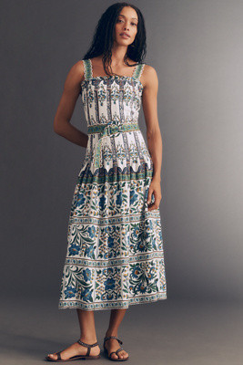 Farm Rio Manoela Midi Dress | Anthropologie (US)