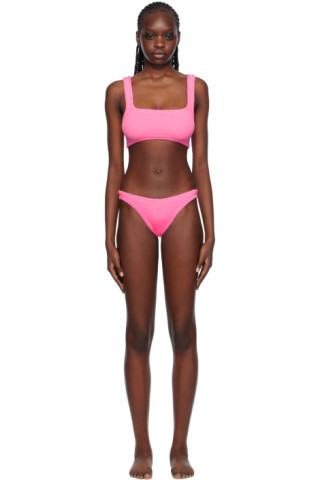 Hunza G - Pink Xandra Bikini | SSENSE