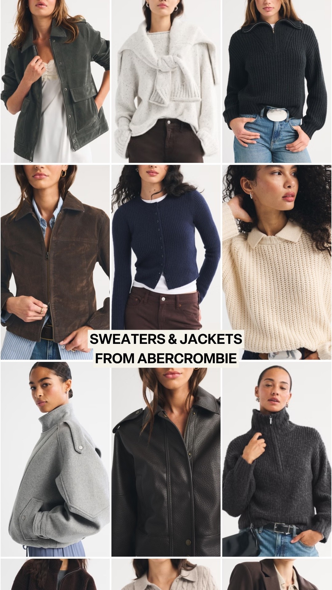 Sweaters & Jackets I’m loving from Abercrombie! #kathleenpost

Fall fashion, fall outfit inspo, women’s jackets

#LTKSeasonal