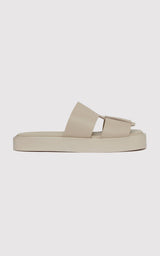 Utility Flatform Slide - Ecru | St. Agni