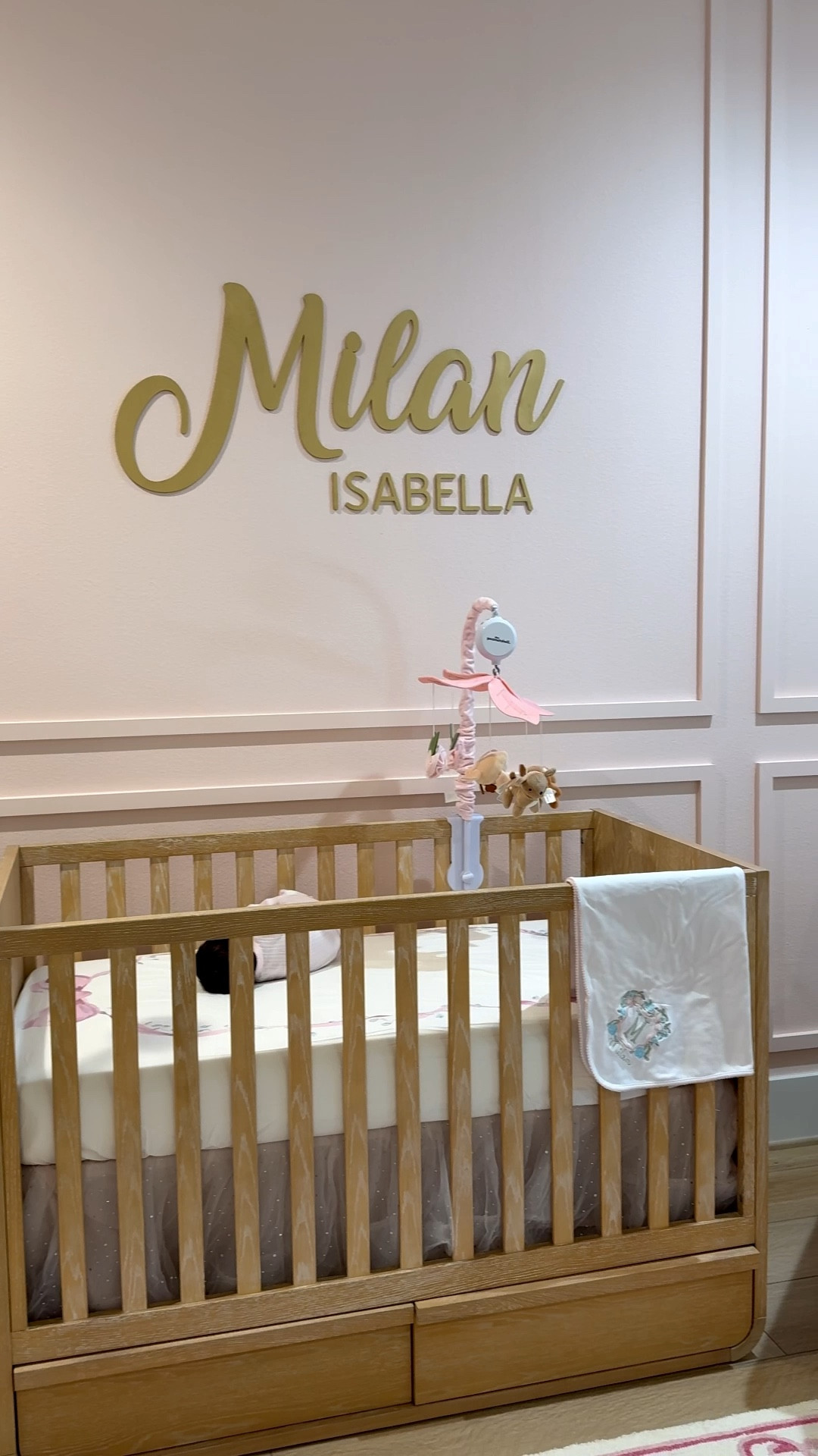 Baby girl nursery reveal 🎀 #nursery #babygirl #nurseryreveal #nurseryinspo #girlmom #sahm 

#LTKmomlife #LTKHome #LTKBaby