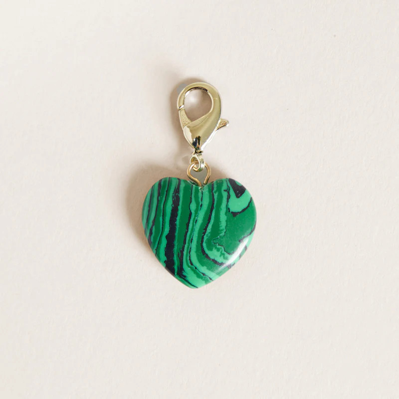 Green Heart Charm | Parker Thatch