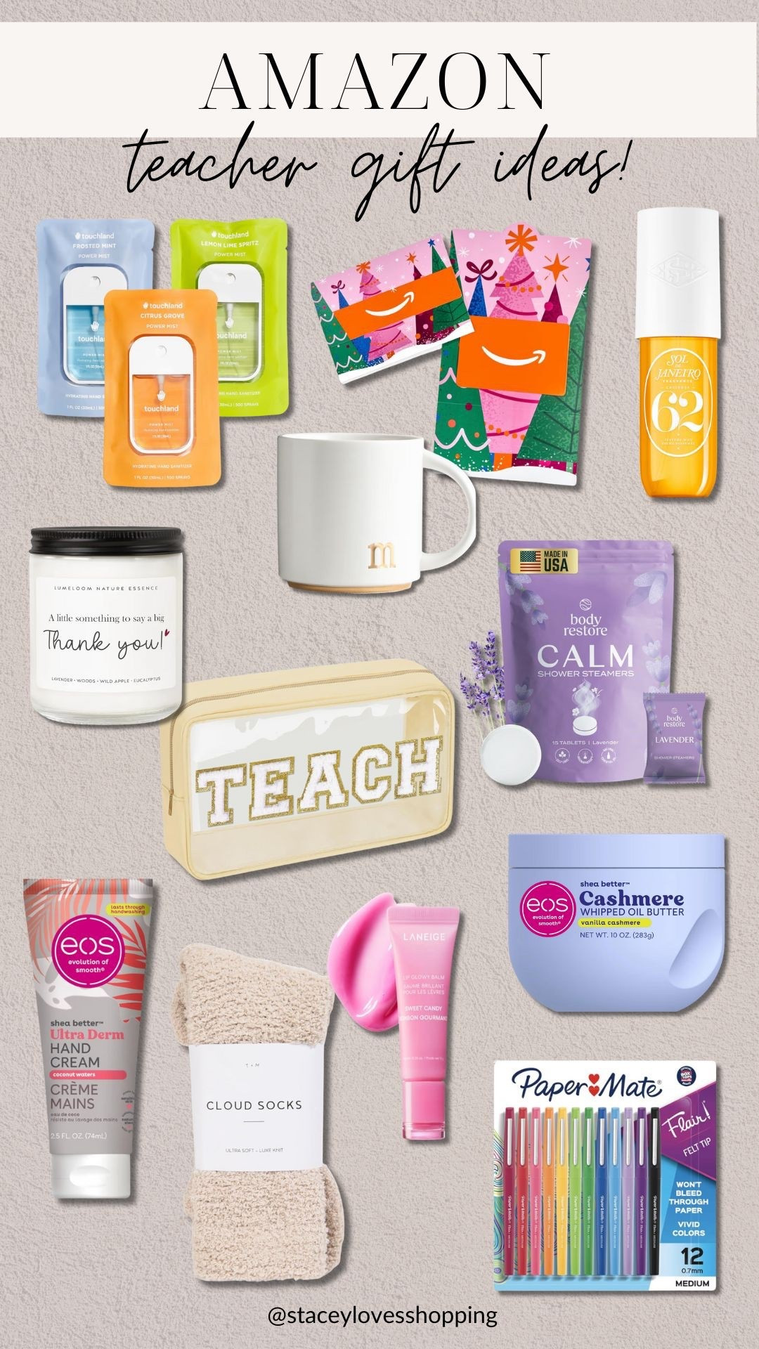Teacher gift ideas! 



#LTKHoliday #LTKGiftGuide #LTKFindsUnder50