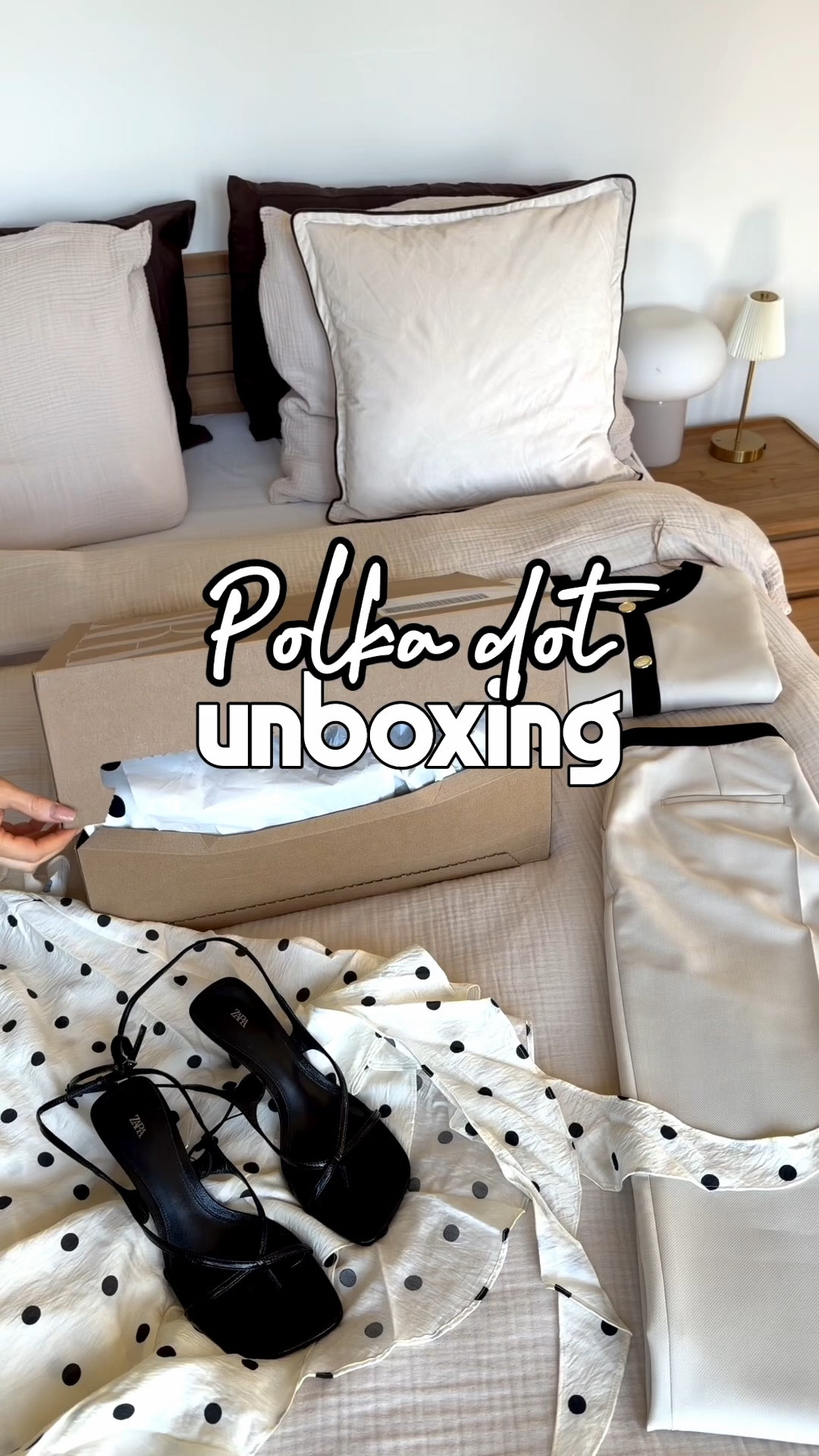 Polka dot unboxing and I’m obsessed 🤍🖤 this Zara/H&M haul is giving classy, feminine, Parisian chic and everything mixes perfectly together 🫶🏼✨

Like this post to save it to your favourite folder and come back later to shop.

polka dot outfit, zara haul, classy outfit, parisian style, wide leg trousers, black heels, cream set, chic outfit, feminine style, elegant outfit, work outfit, neutral outfit, capsule wardrobe, minimal style, zara new in, outfit ideas, fall outfit, timeless style, fashion inspo, what to wear

#LTKWorkwear #LTKunboxing #LTKSeasonal
