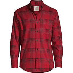 Blake Shelton x Lands' End Men's Traditional Fit Flagship Flannel Shirt | Lands' End (US)