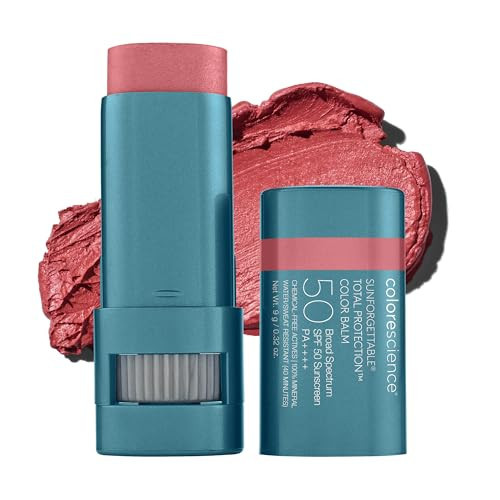 Colorescience Sunforgettable Total Protection Color Balm SPF 50, for Cheeks & Lips, Pink Sky | Amazon (US)