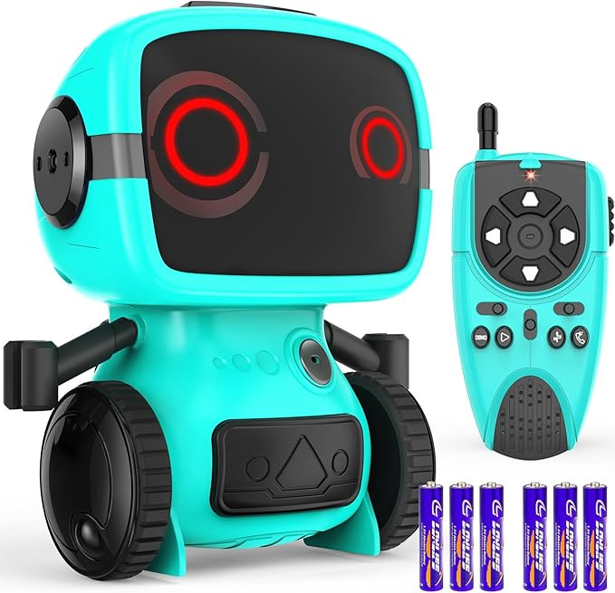 Dandist Robot Toys - Kids RC Robots Remote Control Toy with Talkie and Programming Function Auto-... | Amazon (US)