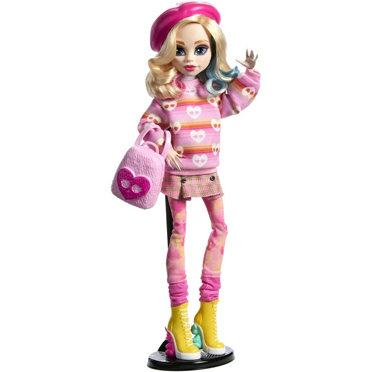 Monster High Wednesday Collectible Doll, Enid Sinclair in Pink Fashion with Accessories | Walmart (US)