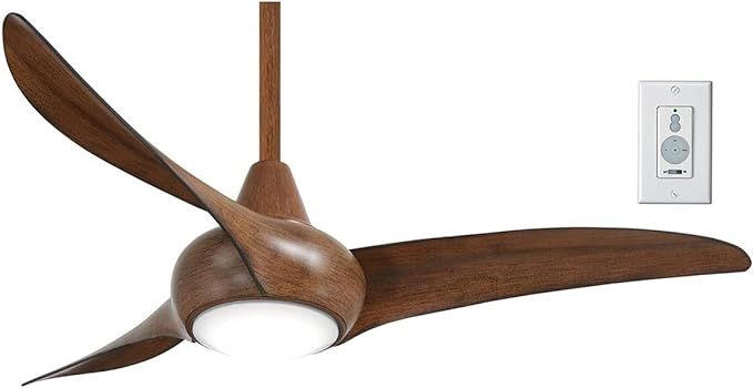Minka-Aire F845-DK Light Wave 44" Ceiling Fan with LED Light in Distressed Koa with Remote and Ad... | Amazon (US)
