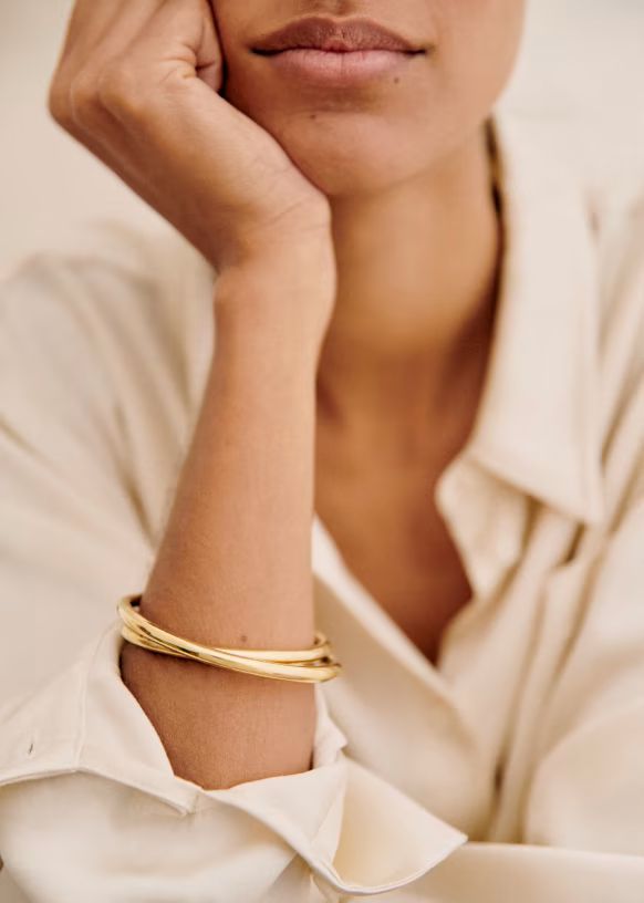 Chiara Wrist Cuff Bracelet | Sezane Paris