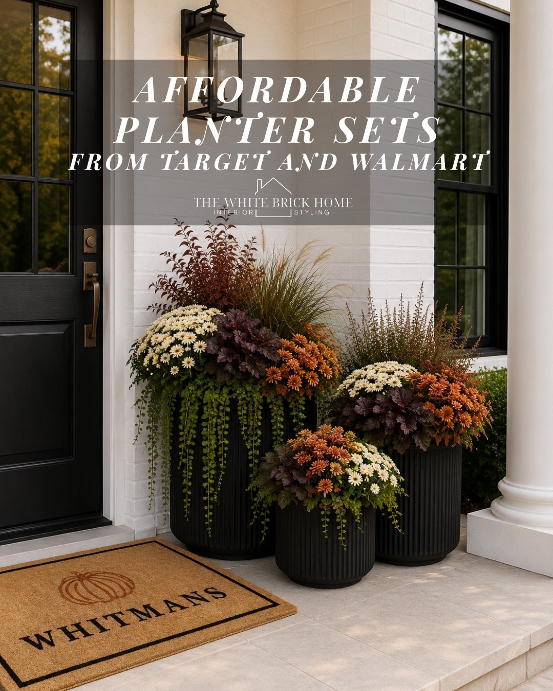 A round up of beautiful and affordable planters that would look stunning styled on your porch all year long! 
🖤🖤
Planters, outdoor decor, outdoor patio, patio decor, flower planter, set of flower planter, fall decor, fall planters, fall decor, planters for porch, fall planters for porch, porch decor, front door decor, front door porch decor, fall decor front porch, front porch design, fall decor, outdoor fall decor, target, Walmart

#LTKHome #LTKSeasonal #LTKSaleAlert