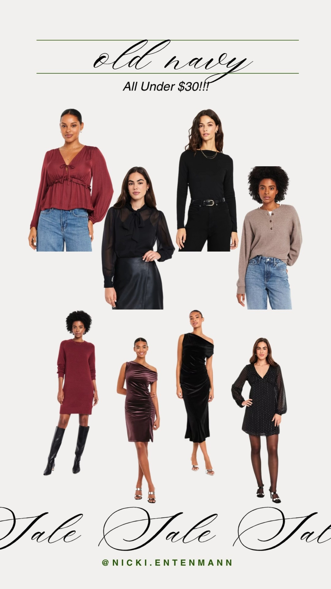 Family photos feel brighter with Old Navy’s women’s fashion on sale, bringing cheerful style, polished charm, and effortless versatility that make every snapshot timeless while turning outfits into joyful memories worth keeping.
#OldNavyStyle #WomensFashion #OnSaleNow #FamilyPhotos #WardrobeUpdate #CasualChic #EverydayStyle #TrendyLooks #ClosetGoals #StyleEssentials
 

 #LTKHoliday #LTKParties #LTKStyleTip