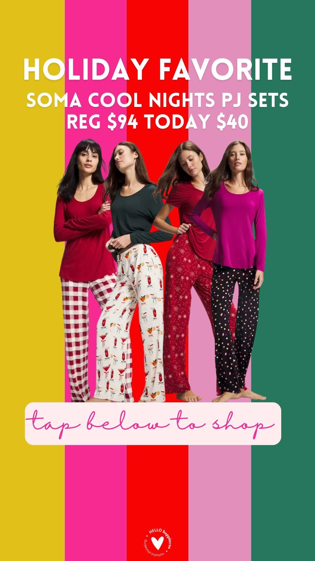 holiday favorite | soma cool pajama sets $40 today 

#LTKGiftGuide #LTKHoliday #LTKSaleAlert