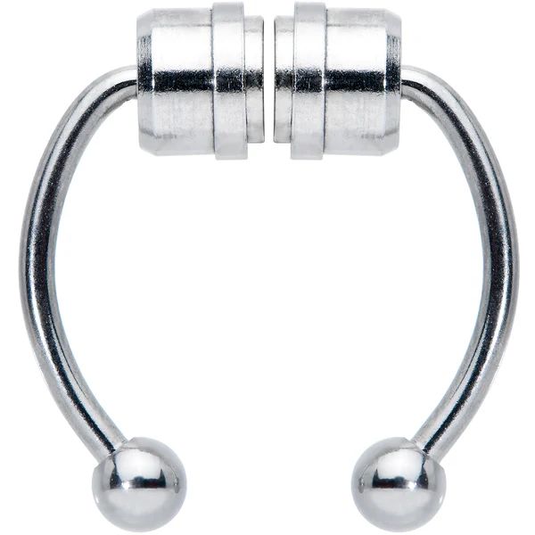 Magnetic Septum Ring Horseshoe Non-Pierced Fake Nose Ring | Body Candy