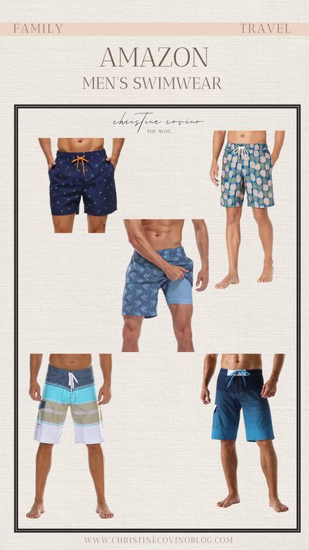 Best Amazon Men’s Swimwear! All between $13 - $34!! #mensswim #amazonswim #mensswimwear #mensswimtrunks #beachvacation

#LTKunder50 #LTKmens #LTKswim