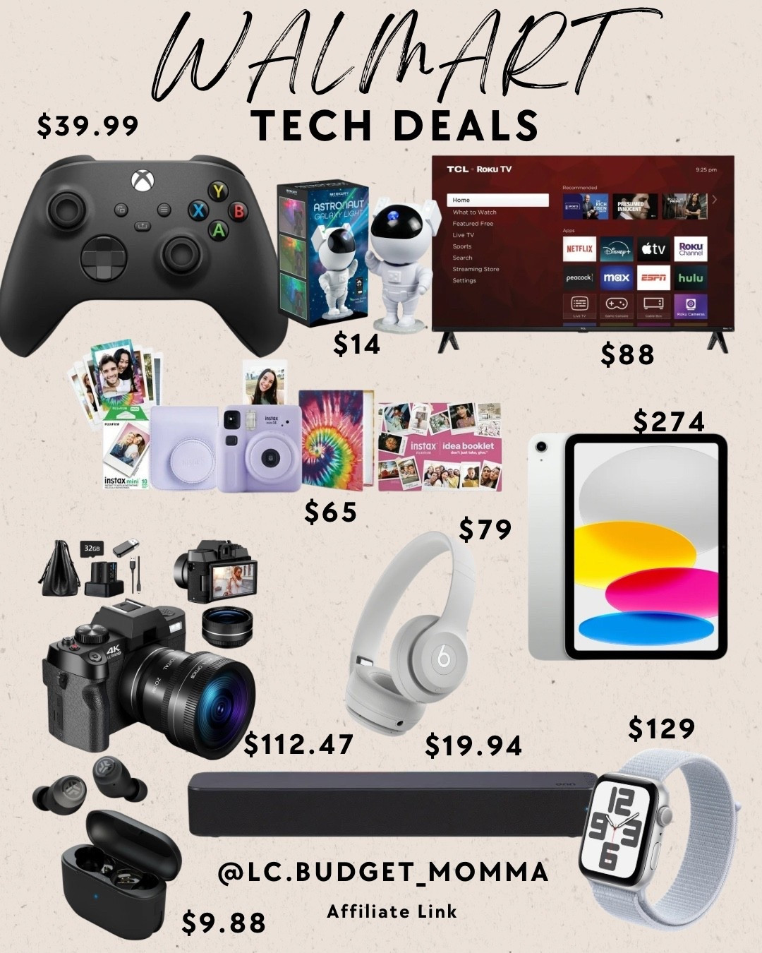 #walmart #tech #deals #sale #electronics #walmartdeals #walmartfinds

#LTKHoliday #LTKGiftGuide #LTKSaleAlert