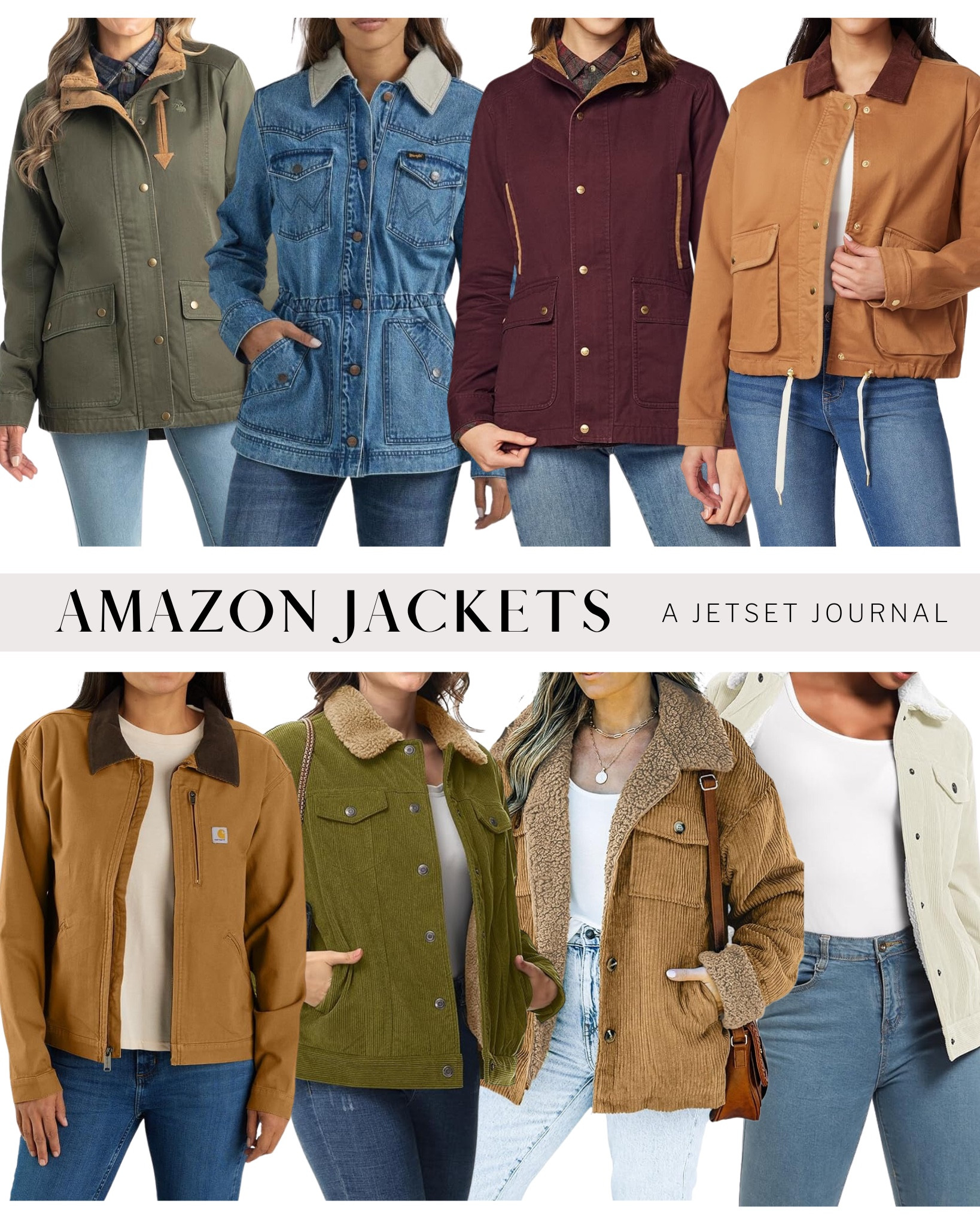 Give the new barn jacket trend a try this fall!
trendy outerwear, layering style, cozy season, fashion inspo, wardrobe update, chic and comfy, autumn vibes, amazon look, favorite finds

#LTKStyleTip #LTKU #LTKSeasonal