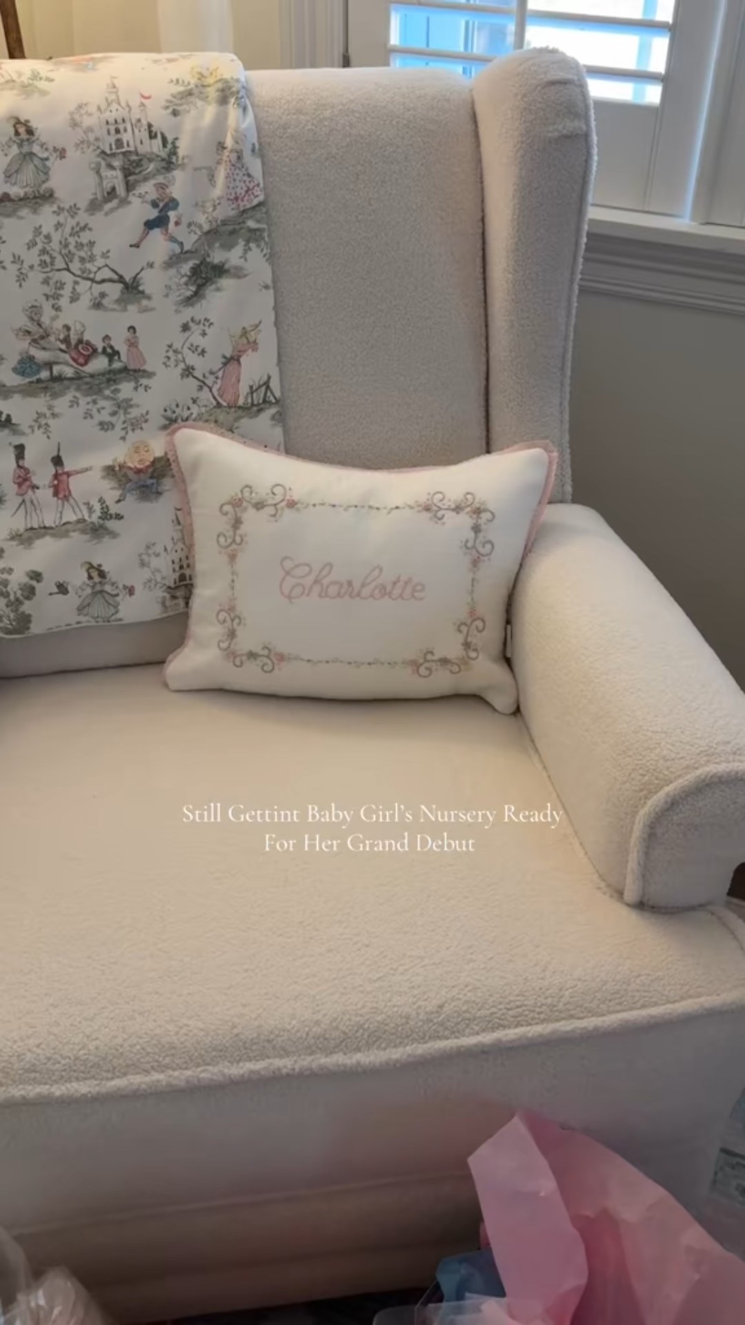 The most precious pillow for her nursery from a seller on Etsy! 

#LTKBaby #LTKmomlife #LTKKids