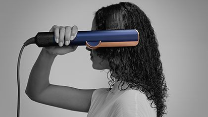 Dyson Airstrait™ dryer and straightener (Red Velvet/Gold) | Dyson | Dyson (US)