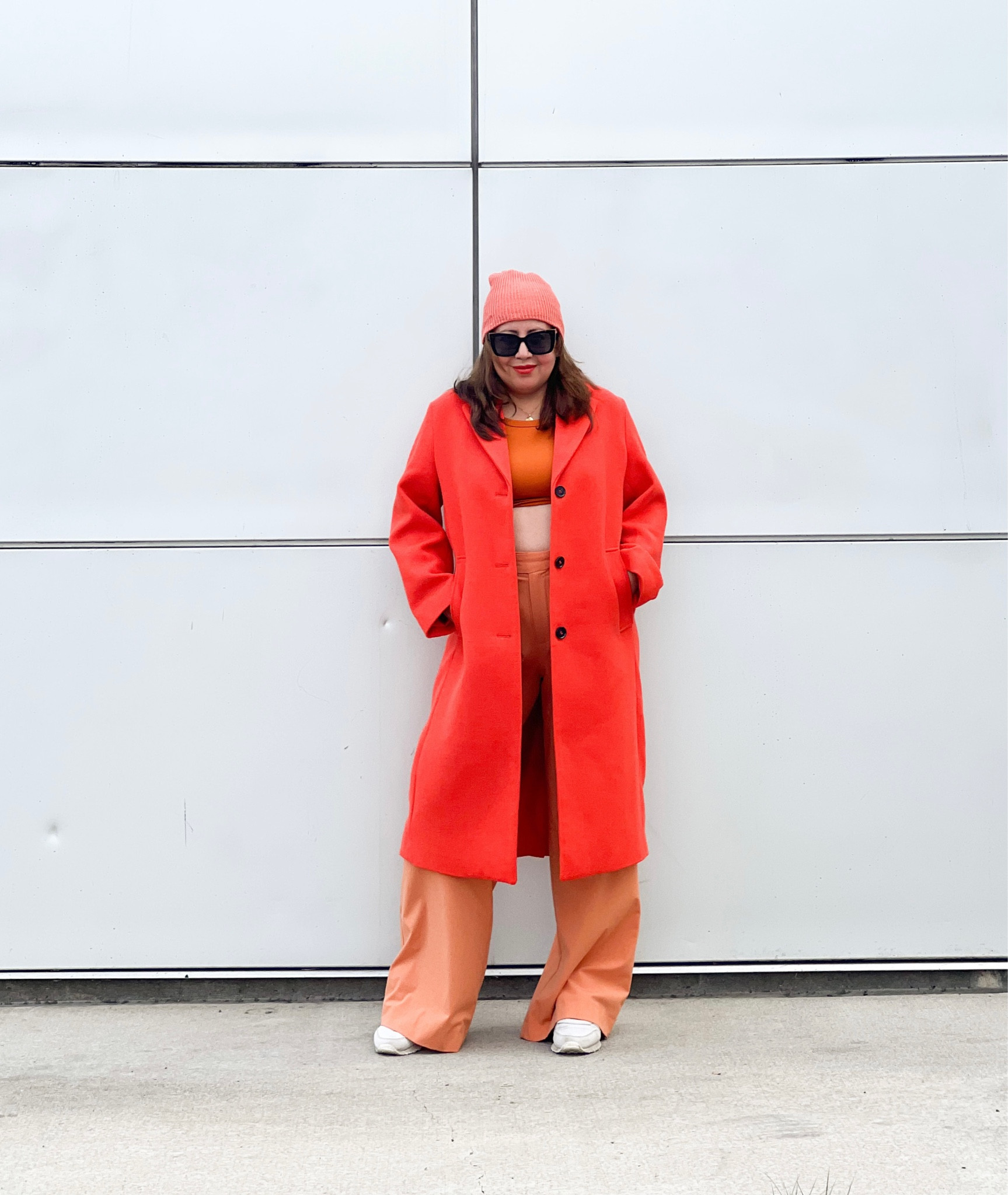 Feeling orange this season? Here’s a must have coat under $80 for you! Conscious choice made of recycled materials ❤️ This single breasted coat it lined adding warmth all Fall and Winter season. 

.
.
.
.
Winter coat, Fall must have, coat season, orange coat, monochromatic outfit, winter coat 

#LTKSeasonal #LTKsalealert #LTKstyletip