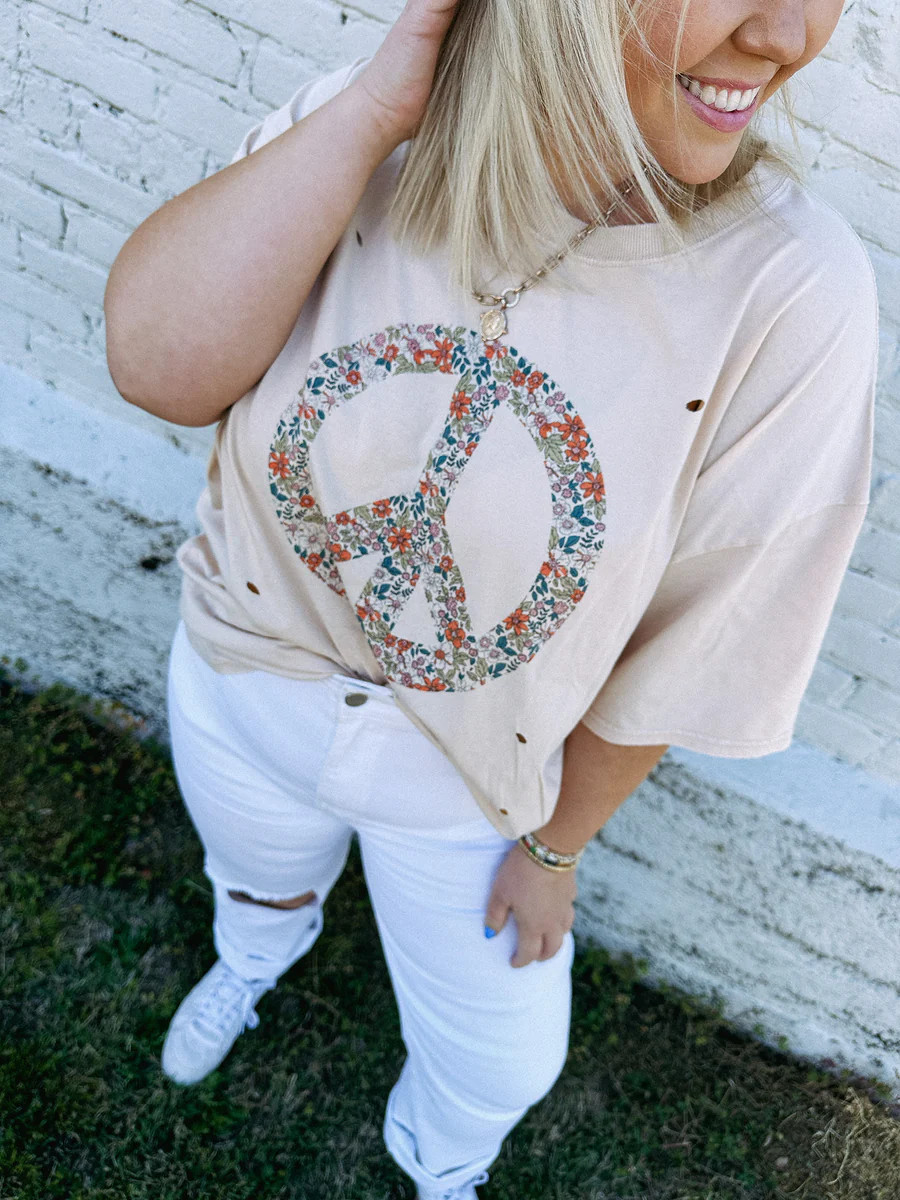 full of peace mama tee | Etta & East