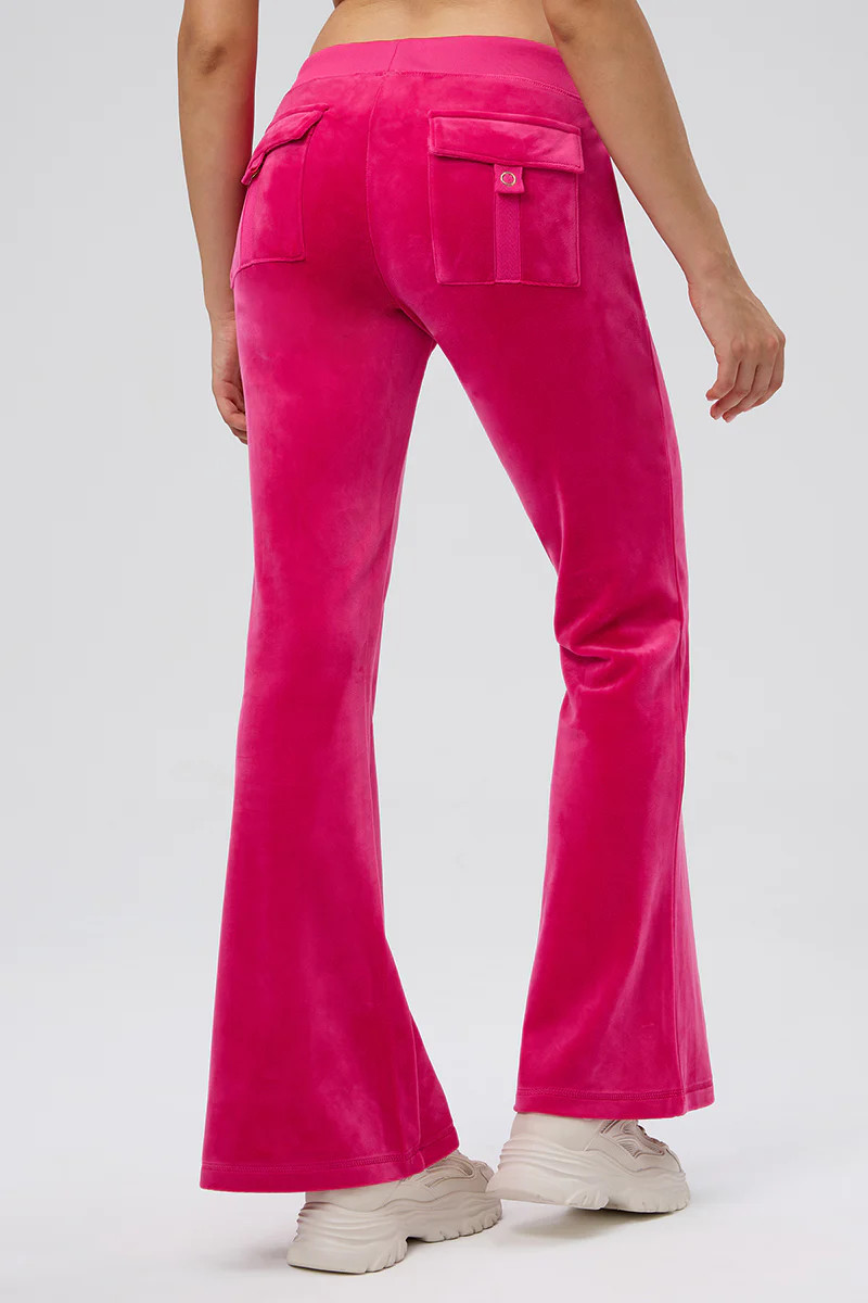 30th Birthday Snap Pocket Velour Pants | Juicy Couture