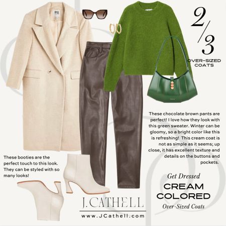 A pop oh green that could be for the holidays or for spring! A green bag and a green coat, fresh and happy.

#LTKsalealert #LTKstyletip #LTKshoecrush