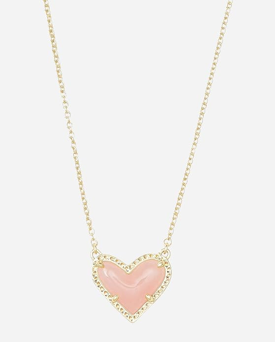 Kendra Scott Ari Heart Adjustable Length Pendant Necklace for Women, Fashion Jewelry | Amazon (US)