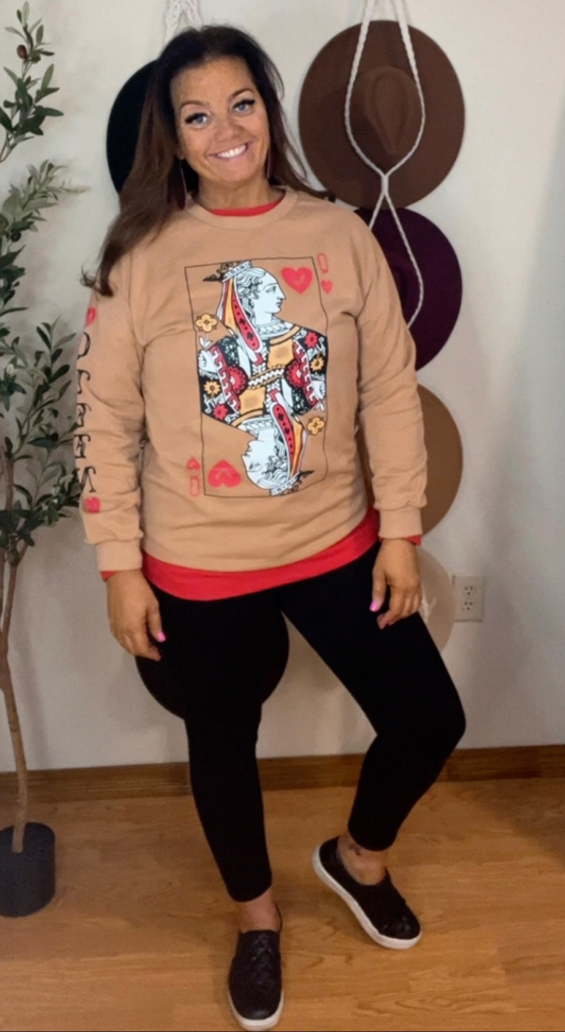 The cutest queen of hearts sweatshirt! 

#LTKstyletip #LTKMostLoved #LTKSeasonal