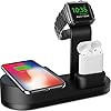 Deszon Wireless Charger Designed for Apple Watch Stand Compatible with Apple Watch Series 5 4 3 2... | Amazon (US)