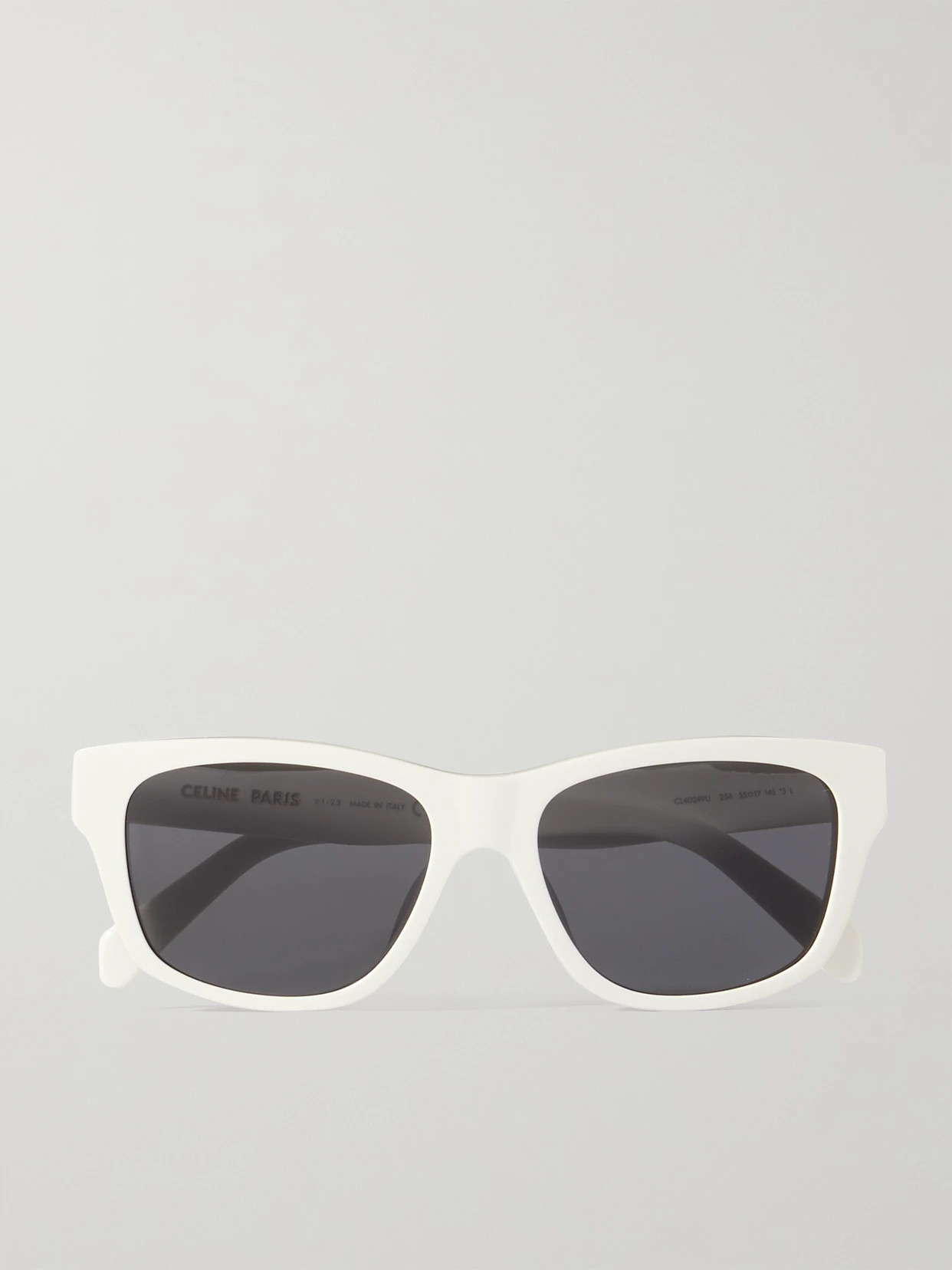 CELINE Eyewear - Monochroms Square-frame Acetate Sunglasses - Neutrals | NET-A-PORTER (US)