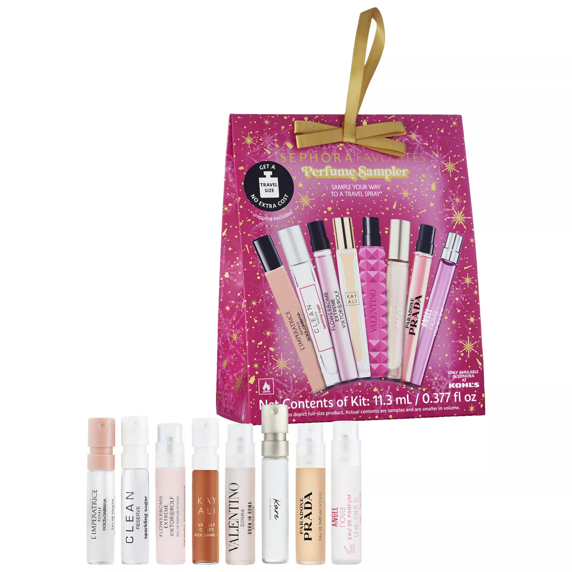 Sephora Favorites Holiday Sampler Set With Redeemable Voucher for Travel Spray | Kohl's