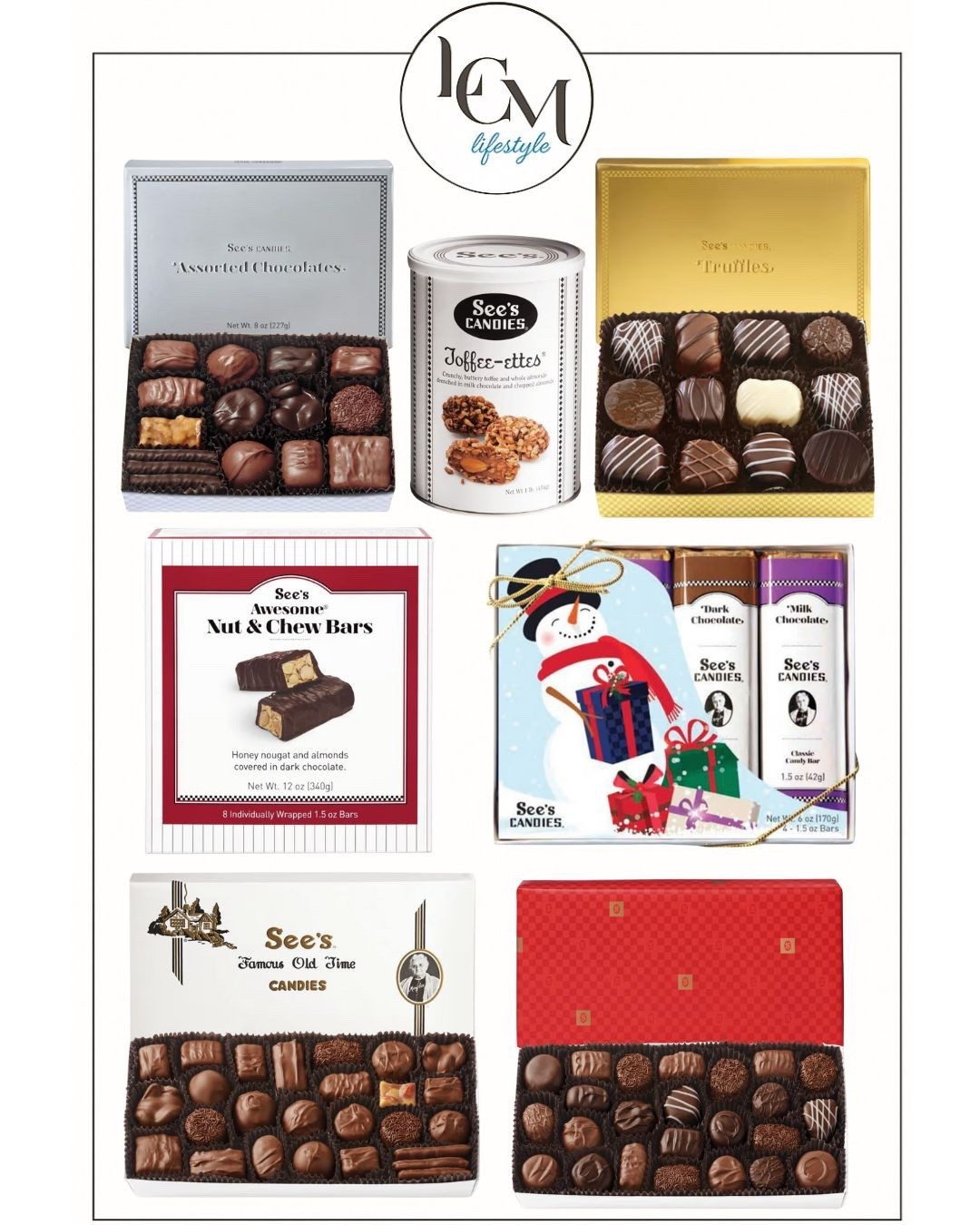 See’s makes the most delicious candies ~ great to give as gives or put in stockings...

#LTKfoodie #LTKFindsUnder50 #LTKGiftGuide