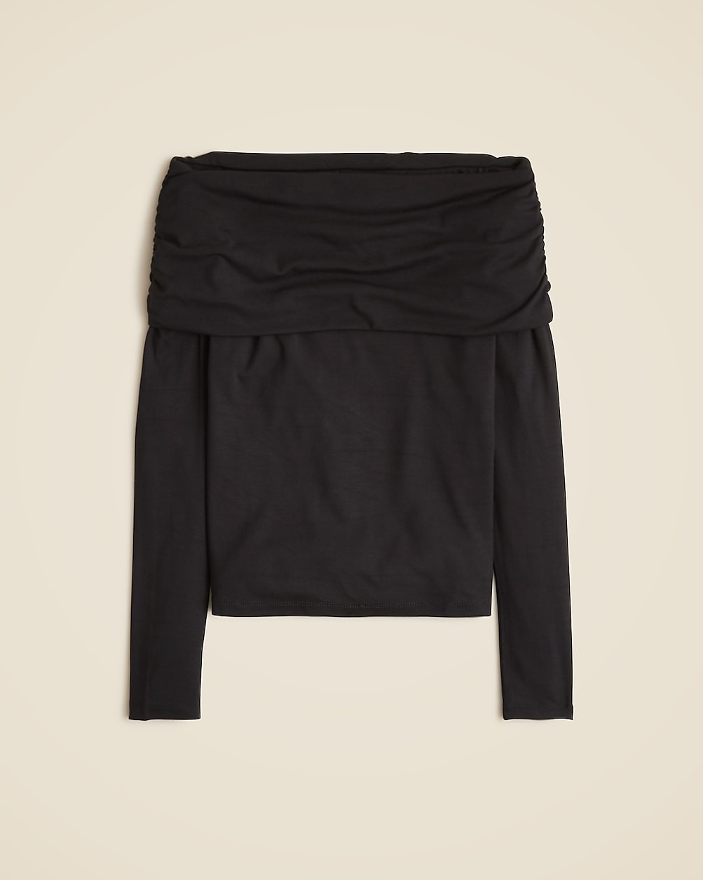 Refined rib off-the-shoulder top | J. Crew US
