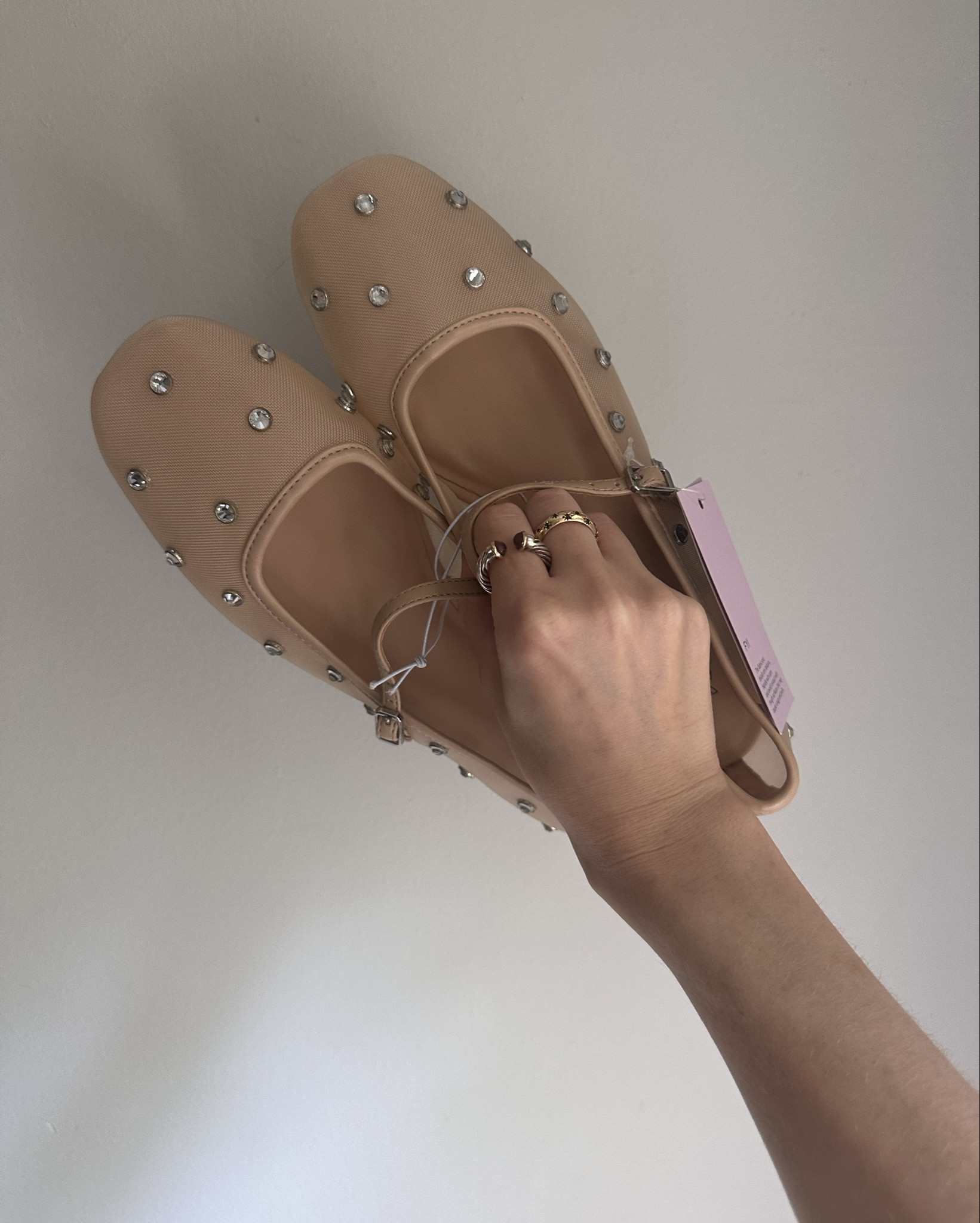 Very very very into these mesh Mary Jane’s. HOWEVER I think I may cut off the strap and make them into ballet flats. They’re super soft and fit TTS (wearing a 7.5) 

Only $30!

Summer shoes | mesh shoes | ballet flats | mesh ballet flats | Mary Jane’s | target shoes | shoes under $30 | summer outfits 

#LTKFindsUnder50 #LTKShoeCrush #LTKStyleTip