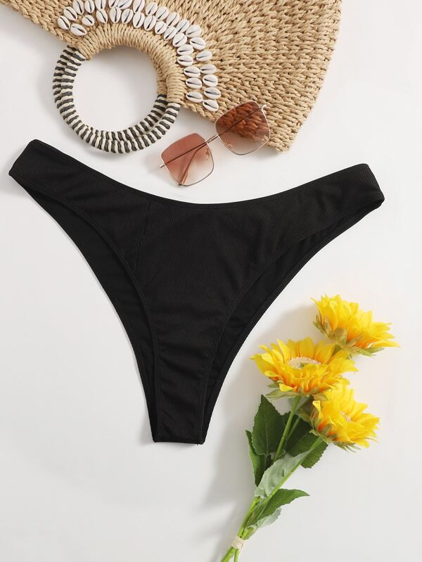 Plus Solid Bikini Panty | SHEIN