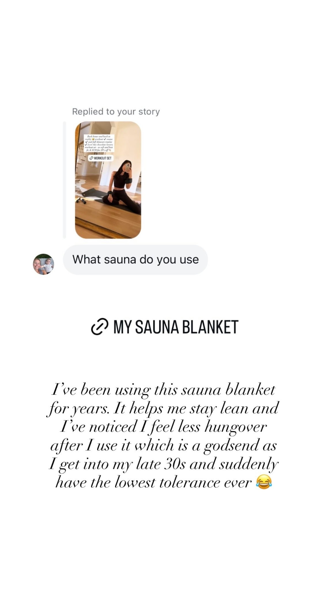 Love my sauna blanket! Great wellness or beauty gift! 

#LTKStyleTip #LTKBeauty #LTKGiftGuide