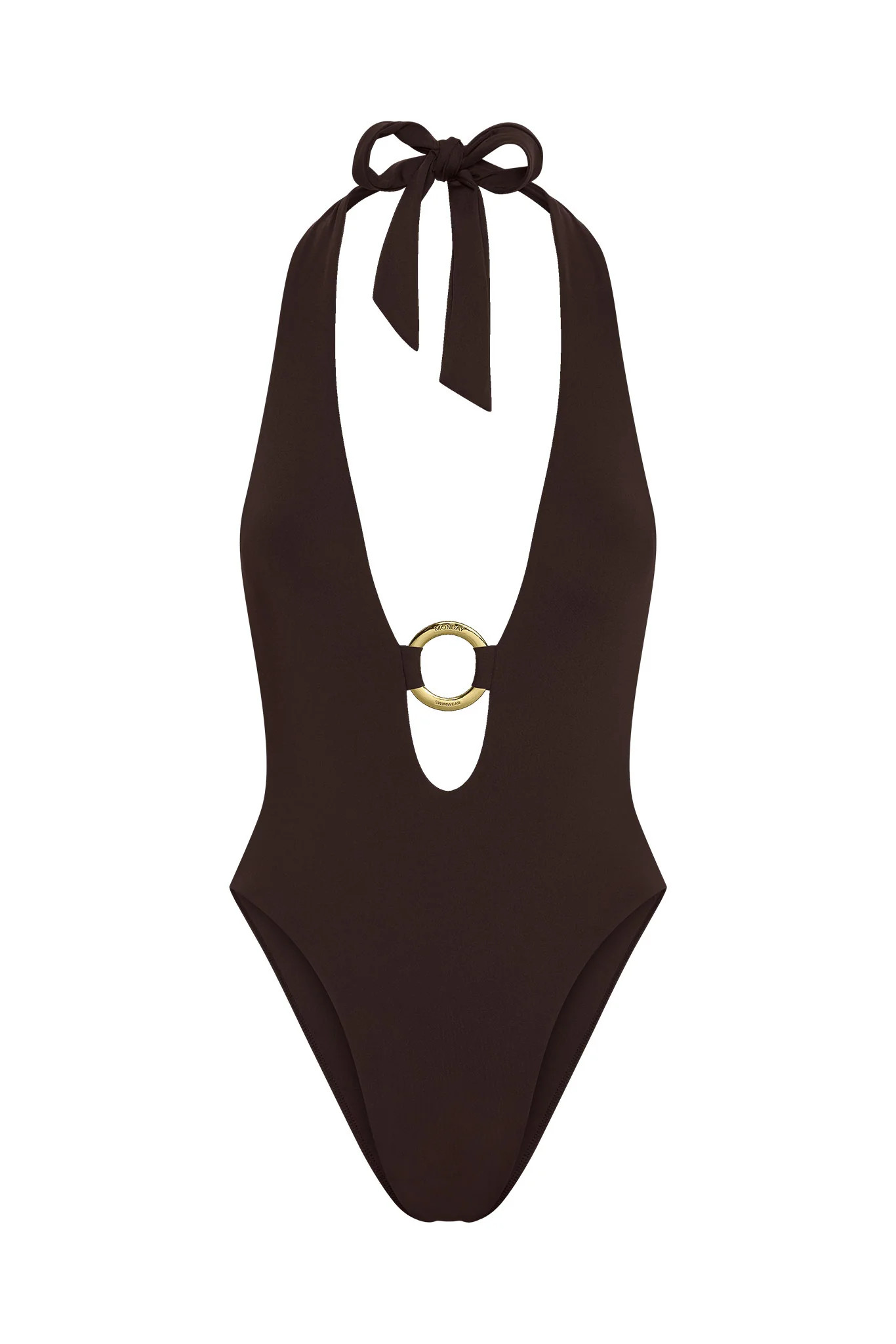 Montego One Piece - Espresso | Monday Swimwear