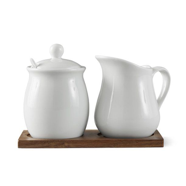 Better Homes & Gardens Porcelain Completer Serve, 6 Pc Set, White | Walmart (US)