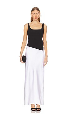 ET OCHS Kamila Gown in Black & White from Revolve.com | Revolve Clothing (Global)