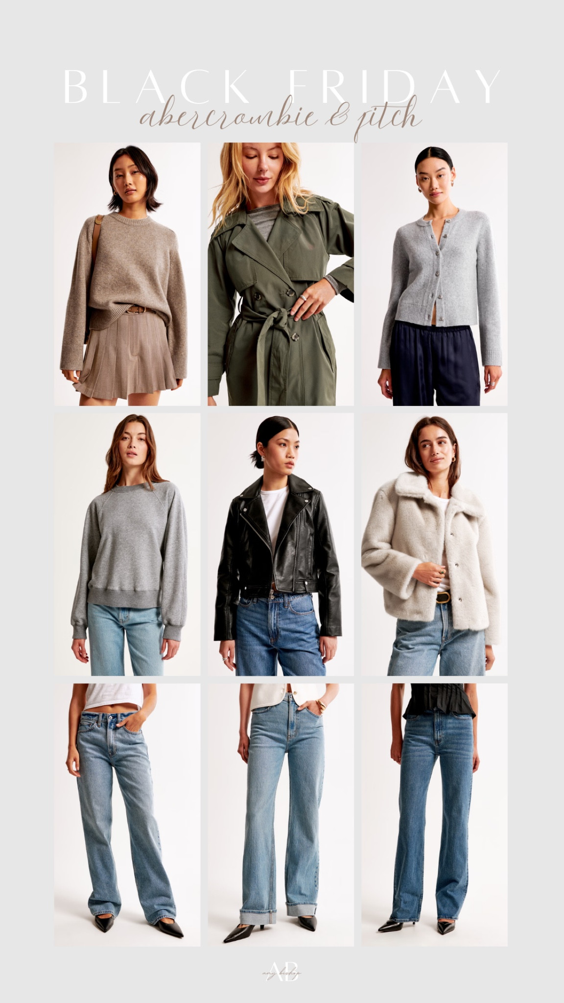 • black friday •

here are some of my favorites from the abercrombie + fitch black friday sale.

#LTKSaleAlert #LTKFindsUnder100 #LTKHoliday