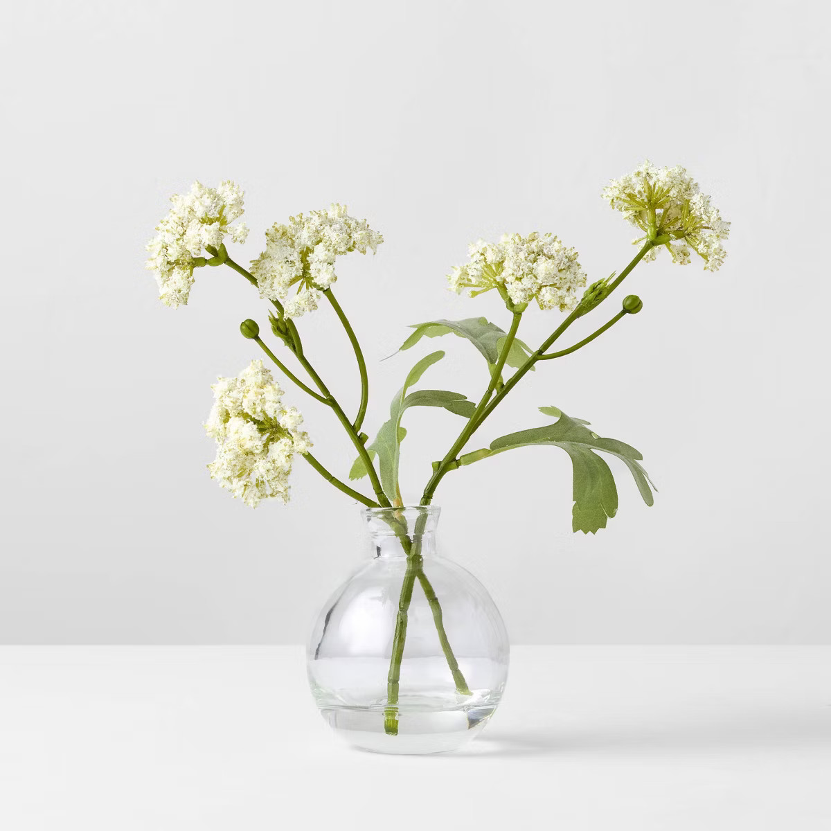 9" XS White Sedum Artificial Plants Arrangement - Hearth & Hand™ with Magnolia | Target