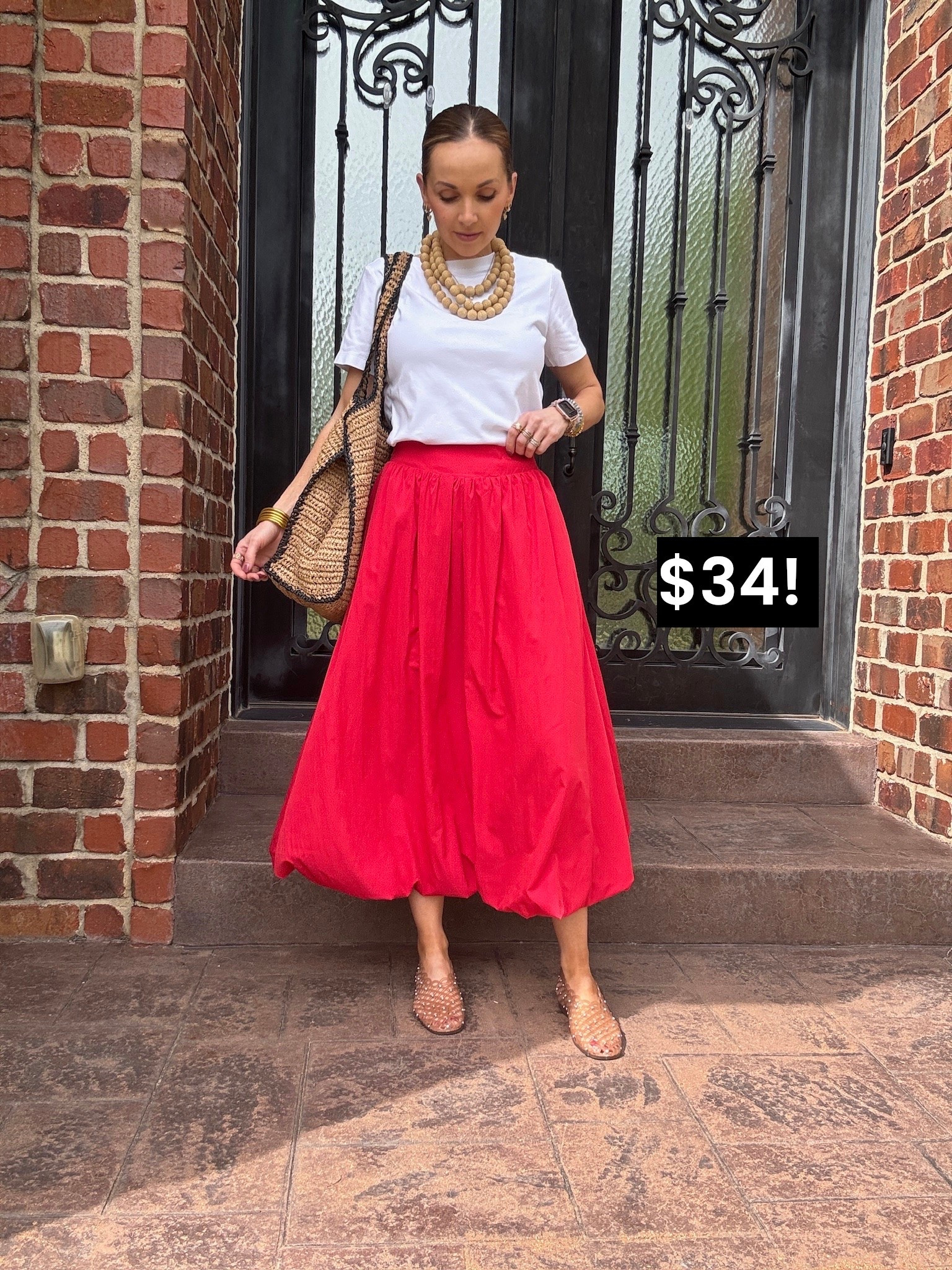 Bubble Hem skirts are everywhere and love this one from Amazon- comes in a few colors and runs TTS. 

#LTKgrwm #LTKootd