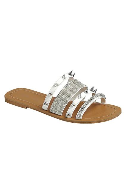 The Jo Jo Sandal - White | Stella Clothing Boutique