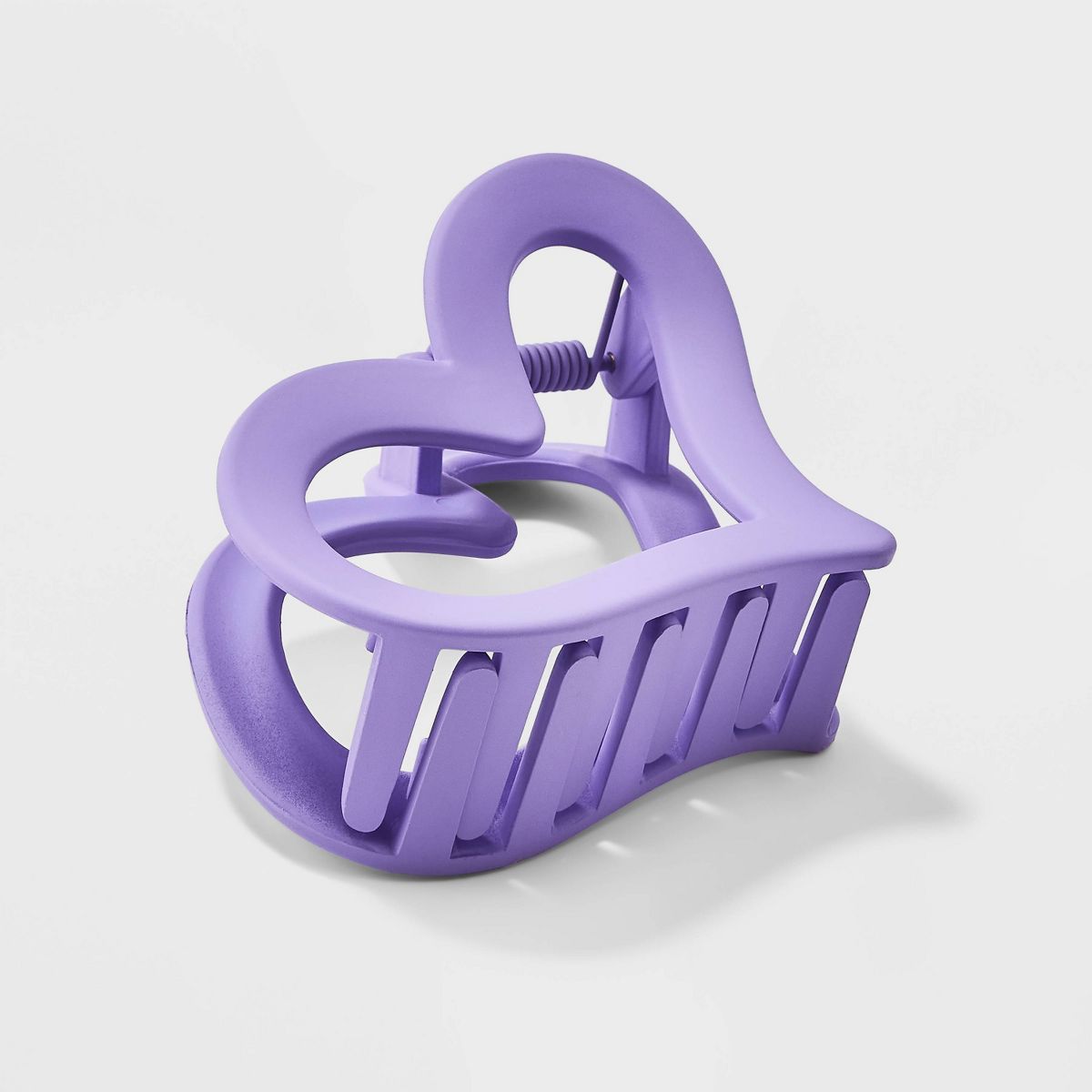 Open Heart Claw Hair Clip - Wild Fable™ Purple | Target