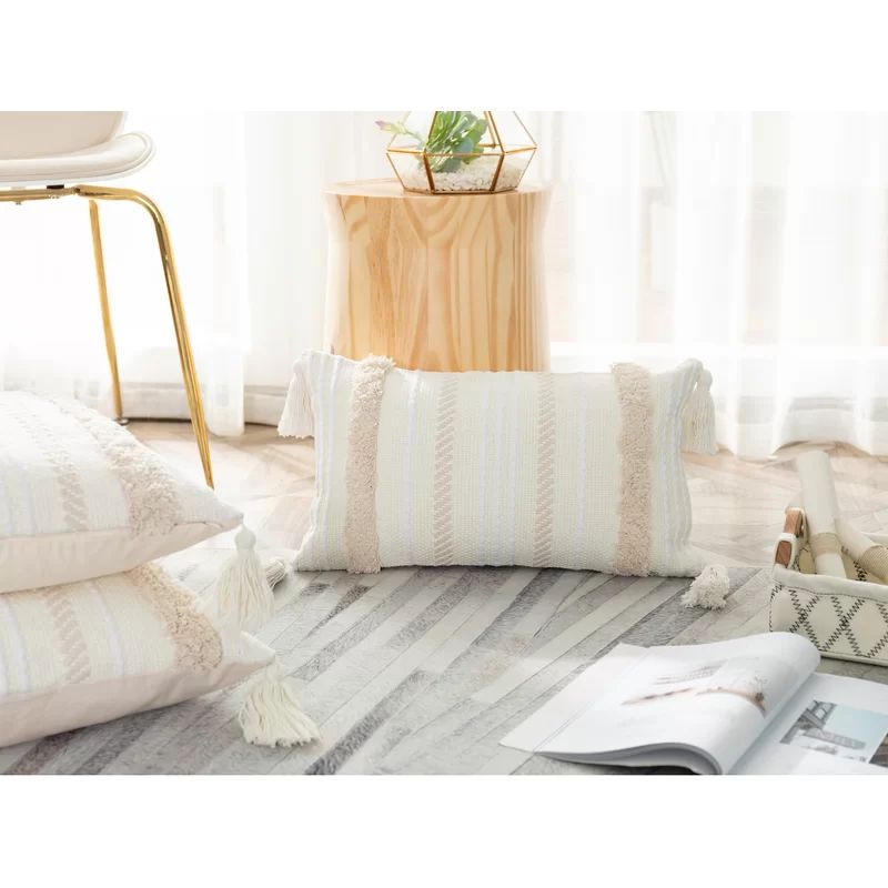 Maulik Striped Lumbar Pillow Cover | Wayfair North America